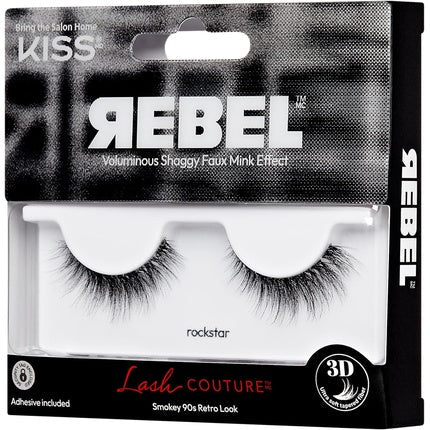 KISS Lash Couture Rebel Collection False Eyelashes Rockstar - Maison des fragrances