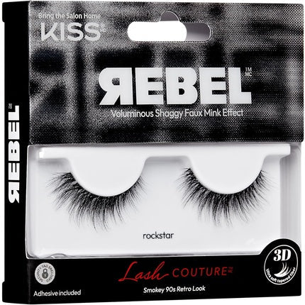 KISS Lash Couture Rebel Collection False Eyelashes Rockstar - Maison des fragrances