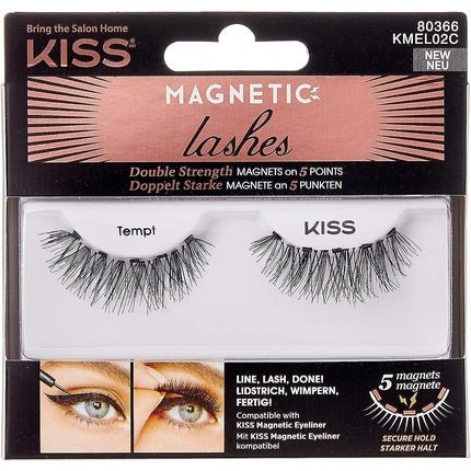 KISS Magnetic Lash Collection False Eyelashes Tempt - Maison des fragrances