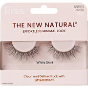 KISS The New Natural False Eyelashes Full Strip Lash 01 1 Pair - Maison des fragrances