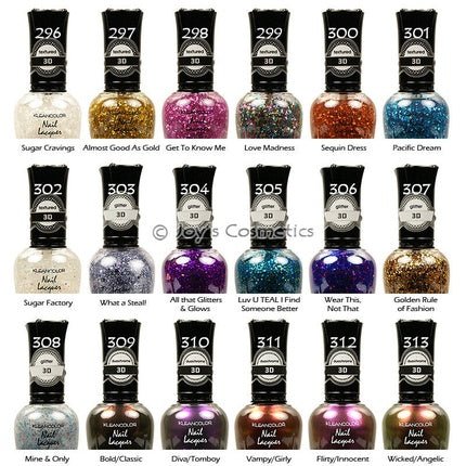 KLEANCOLOR 3D Nail Lacquer Polish - Joy's Cosmetics - Maison des fragrances