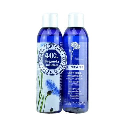 Klorane Cornflower Sensitive Eye Makeup Remover 200ml - Pack of 2 - Maison des fragrances