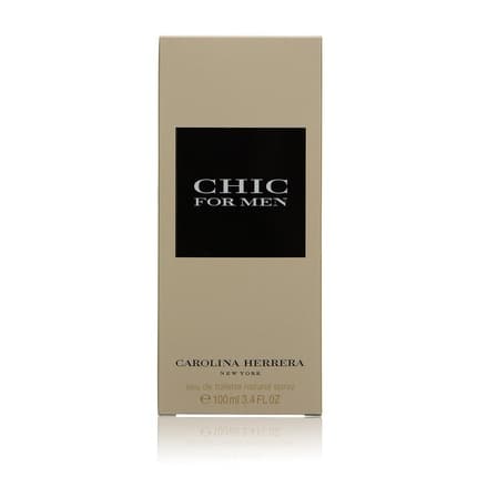 Carolina Herrera Chic Eau de Toilette 3.4oz for Men