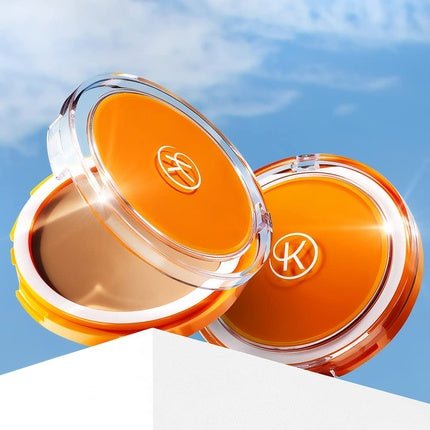 Korff Sun Secret Compact Sun Primer SPF50+ High UVB and Grape Protection Makeup Treatment Natural Finish Light Skin 01ml 30g - Maison des fragrances