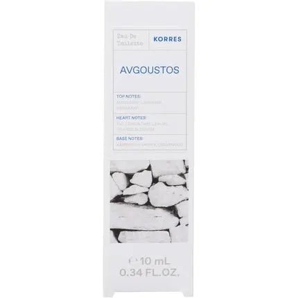 Korres Avgoustos Eau de Toilette (EDT) Mixte 10ml - Maison des fragrances