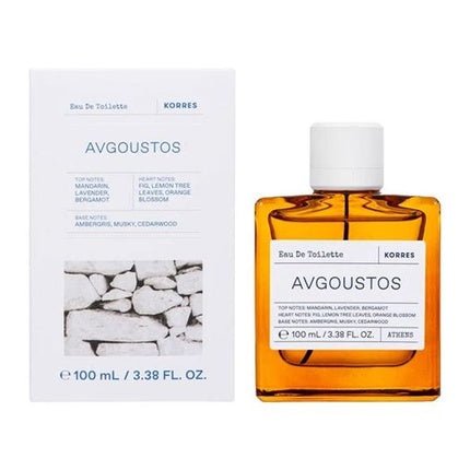 Korres Avgoustos Unisex Fragrance Eau de Toilette (EDT) Mixte 100ml - Maison des fragrances
