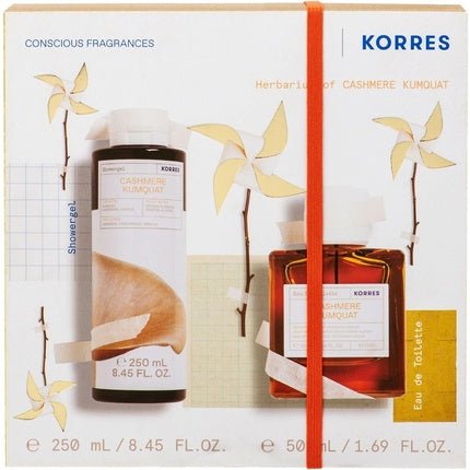 Korres Cashmere Kumquat and Shower Gel Eau de Toilette Unisexe - Maison des fragrances