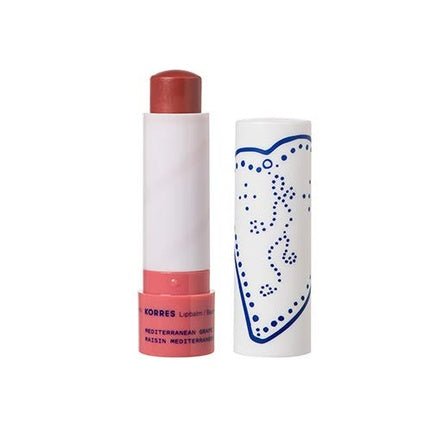 KORRES Mediterranean Grape Neutral Purple Tinted Lip Balm 4.5g - Maison des fragrances