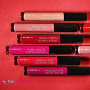Korres Morello Matte Lasting Lip Fluid One Stroke 3.4mL - Maison des fragrances