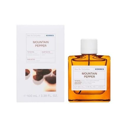 Korres Mountain Pepper - 's Fragrance Bergamot & Coriander Eau de Toilette (EDT) Homme 100ml - Maison des fragrances