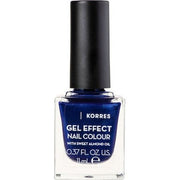Korres Nail Polish With Sweet Almond Oil 87 Infinity Blue Gel Effect - 11ml - Maison des fragrances