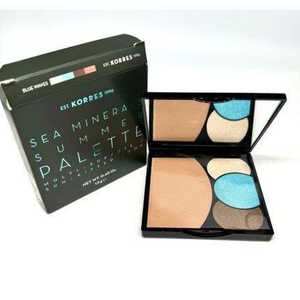 KORRES Sea Minerals Summer Palette Blue Waves Bronzer + Eyeshadow 13g - Maison des fragrances