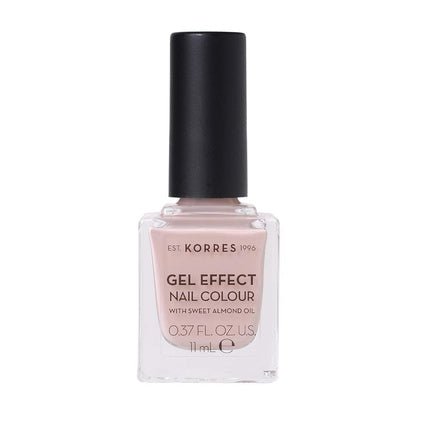 KORRES Sweet Almond Nail Colour 32 Cocos Sand Vegan Nail Polish with Gel Effect 11ml - Maison des fragrances