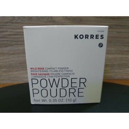 KORRES Wild Rose Compact Powder Brightening Flawless Finish 10g - Maison des fragrances