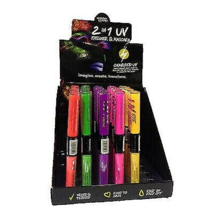 Rimmel 2 in 1 Colored Fluorescent Eyeliner for Disco Parties