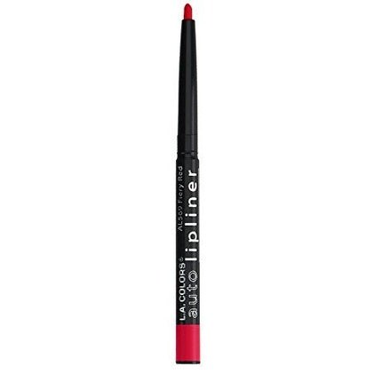 L.A. Colors Automatic Lipliner Pencil Fiery Red 0.009 Ounce - Maison des fragrances