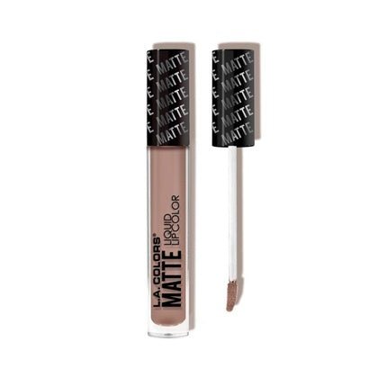 L.A. COLORS Matte Liquid Lip Color Au Natural 1 Ounce - Maison des fragrances