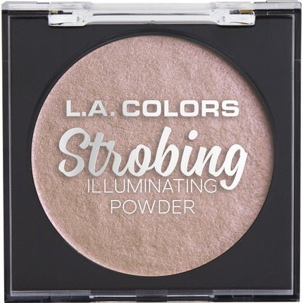 L.A. COLORS Strobing Illuminating Powder Flashing Pink 1 Ounce - Maison des fragrances