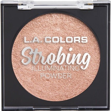 L.A. COLORS Strobing Illuminating Powder Summer Sun 1 Ounce - Maison des fragrances