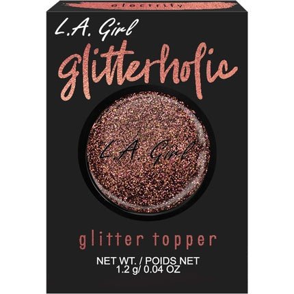 LA Girl Glitterholic Glitter Topper Electrify 0.04 Ounce - Maison des fragrances