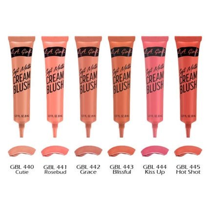 LA GIRL Soft Matte Cream Blush Cheeks Pick Your Color Joy's Cosmetics - Maison des fragrances