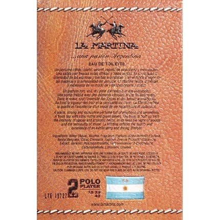 La Martina Hombre - Eau De Toilette Vaporisateur 100ml - Maison des fragrances