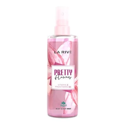 La Rive Pretty Flowers Body Mist Eau de Toilette (EDT) Mixte 200ml - Maison des fragrances