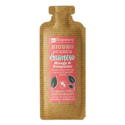 La Saponaria Sunrise Biodeo Refill Pack Strong Against Rebellious Odor - Maison des fragrances