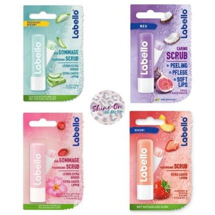 Labello Caring Scrub Lip Balm Various Kinds - Maison des fragrances
