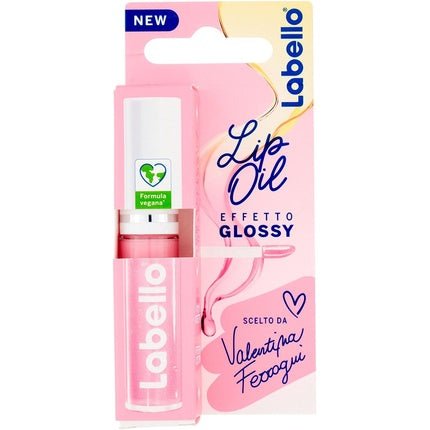 Labello Lip Oil Glossy Lips Candy Pink 5ml - Maison des fragrances