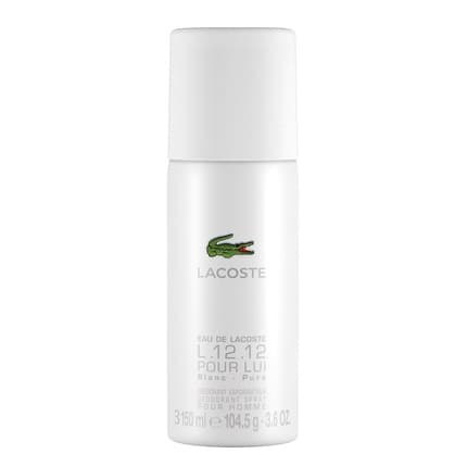 Lacoste L.12.12 Blanc Deodorant 150ml Unisexe - Maison des fragrances