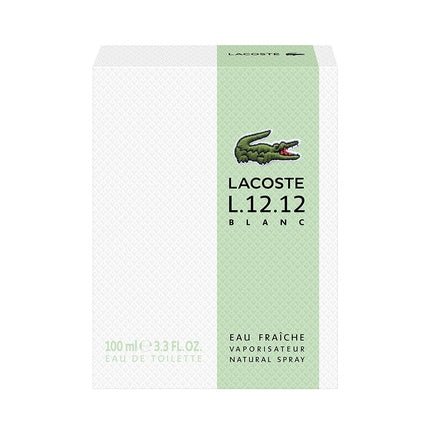 Lacoste L1212 Blanc Eau Frache 's Eau de Toilette (EDT) Homme 100ml - Maison des fragrances