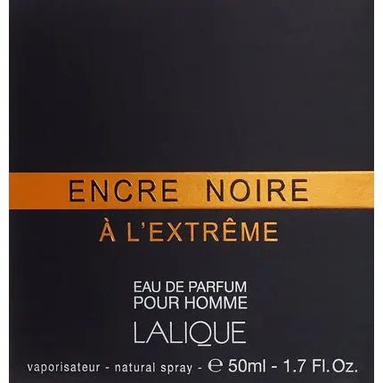 Lalique Encre Noire À L'Extrême - Eau de Parfum Spray Homme 50ml - Maison des fragrances