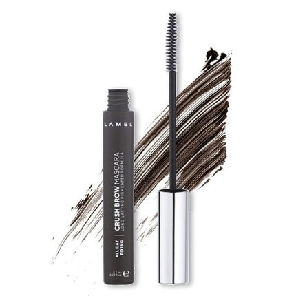 Lamel Crush Brow Mascara No. 401 - Professional Product for Expressive Eyebrows - Long - Lasting Formula - Easy to Apply - Taupe - Maison des fragrances