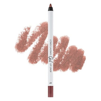 Lamel Gel Lip Liner Sharpenable Pencil Long - lasting Formula Waterproof Smudge - Proof Precision 1.7g Ash Rose - Maison des fragrances