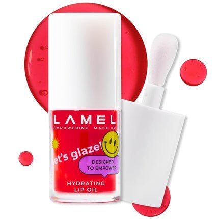 Lamel Hydrating Lip Oil Let's Glaze - Hydrating Lip Gloss Flavoring Oil - Maison des fragrances