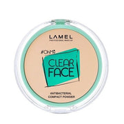 Lamel OhMy Clear Face Powder Antibacterial Powder with Light Natural Coverage and Sebum Control Vanilla N.402 - Maison des fragrances