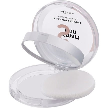 Lamel Smart Skin Compact Powder Ivory N. 403 with Light Natural Coverage and Universal Natural Undertone - Cruelty - Free - Maison des fragrances