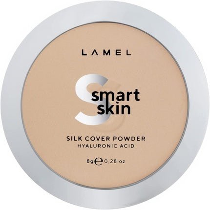 Lamel Smart Skin Compact Powder Ivory N. 403 with Light Natural Coverage and Universal Natural Undertone - Cruelty - Free - Maison des fragrances