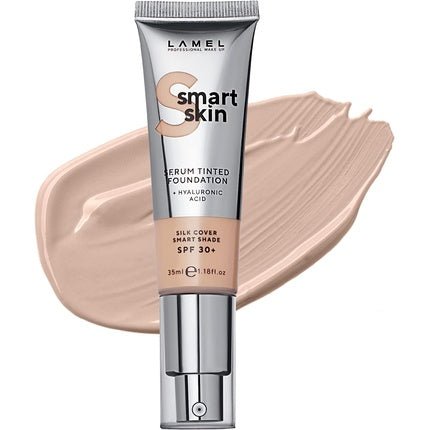Lamel Smart Skin Serum Tinted Foundation Moisturized Smooth and Uniform Skin Beige N. 402 - Maison des fragrances