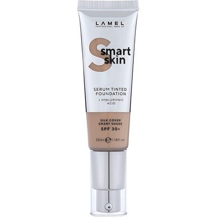 Lamel Smart Skin Serum Tinted Foundation Moisturizing and Even Skin Tone Sand N. 404 - Maison des fragrances