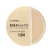 Lamel Stay Matte Compact Powder Lightweight Natural Coverage Porcelain N.401 - Maison des fragrances