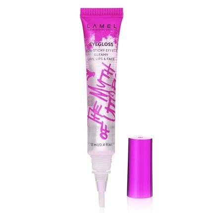 Lamel The Myth of Utopia Eyegloss Weightless Gel Formula Hypoallergenic Trendy Eye Makeup Non - Sticky Transparent Base for All Shades Textures Long Lasting Waterproof 0.41 fl.oz/12ml - Maison des fragrances