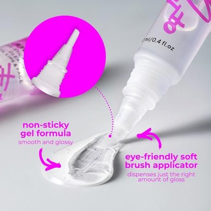 Lamel The Myth of Utopia Eyegloss Weightless Gel Formula Hypoallergenic Trendy Eye Makeup Non - Sticky Transparent Base for All Shades Textures Long Lasting Waterproof 0.41 fl.oz/12ml - Maison des fragrances