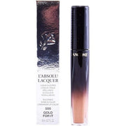 Lancome L'Absolu Lacquer Lipstick 8ml - 500 Gold For It - Maison des fragrances