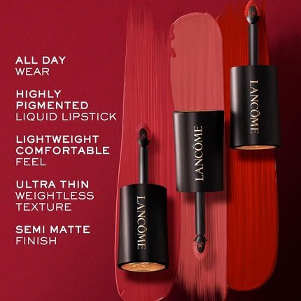 Lancôme L'Absolu Rouge Drama Ink All Day Wear Lightweight Semi - Matte 311 Rose Cherie - Maison des fragrances