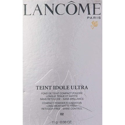 Lancome Teint Idole Compact Foundation N°02 Lys Rosé 11g - Maison des fragrances