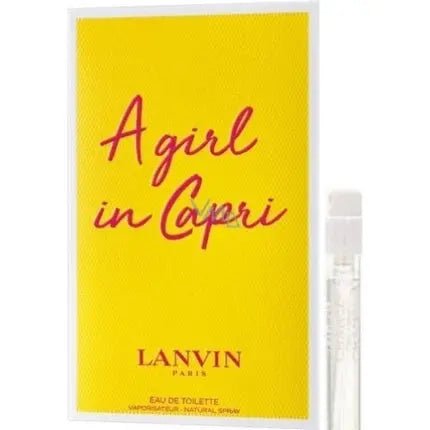 Lanvin A Girl In Capri - Eau De Toilette Femme - 2 Ml Vial - Maison des fragrances