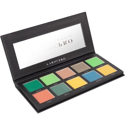LaRoc Pro 10 Shade Eyeshadow Palette Colourful Eye Makeup Cosmetic Beauty High Pigmented Pressed Powder Colour Face Palette Long Lasting MUA - Intergalactic - Maison des fragrances