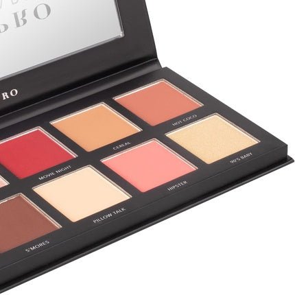 LaRoc Pro 10 Shade Eyeshadow Palette Colourful Eye Makeup Cosmetic Beauty High Pigmented Pressed Powder Colour Face Palette Long Lasting MUA - Pyjama Party - Maison des fragrances